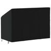 vidaXL Bench Cover Black 420D Oxford fabric with PU coating