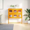 vidaXL Sideboard Mustard yellow Cold-rolled Steel Large Sideboard