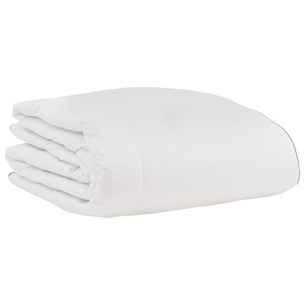 vidaXL Winter Duvet with Pillow 3 pcs White Down Feather