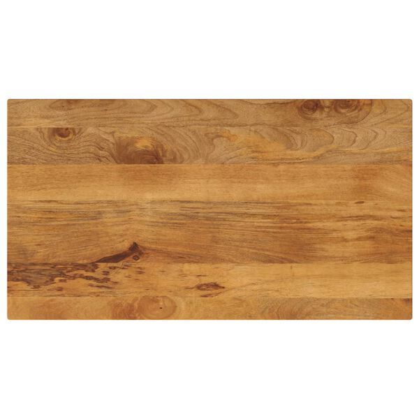 vidaXL Table Top 47.2"x27.6"x1" Rectangular Solid Wood Mango