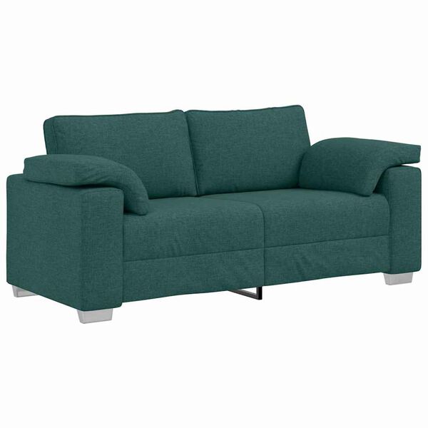 vidaXL Sofa Dark Green 70.87 x 30.31 x 32.28 in Fabric