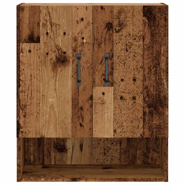 vidaXL Wall Cabinet Old wood Engineered wood Medium Wall Cabinet