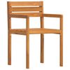 vidaXL Patio Chairs 2 pcs 19.7x20.9x31.5" Solid Wood Acacia