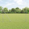 vidaXL Field Fence Silver 82.02 x 4.92 ft Galvanised steel