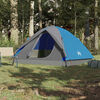 vidaXL Camping Tent Dome 6-Person Blue Waterproof