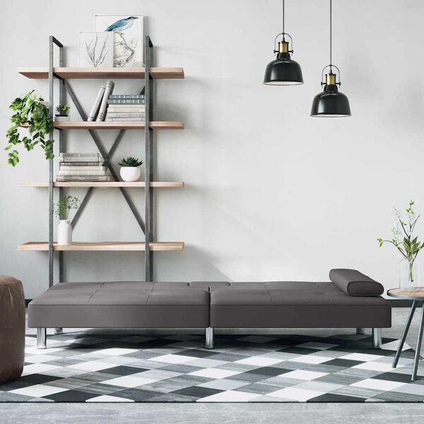 vidaXL Sofa Bed Grey