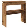 vidaXL Console Table Old wood Engineered wood Console Table Rectangular