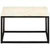 vidaXL Coffee Table White and black
