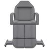 vidaXL Treatment Chair Grey Faux Leather (100% PVC), Iron Large