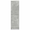 vidaXL Kitchen Cabinet Concrete Gray Engineered Wood Medium