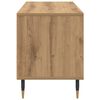 vidaXL TV Cabinet with Drawer Artisan Oak 39.37 x 13.58 x 17.52 in