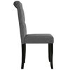 vidaXL Dining Chair Set of 6 Dark Grey