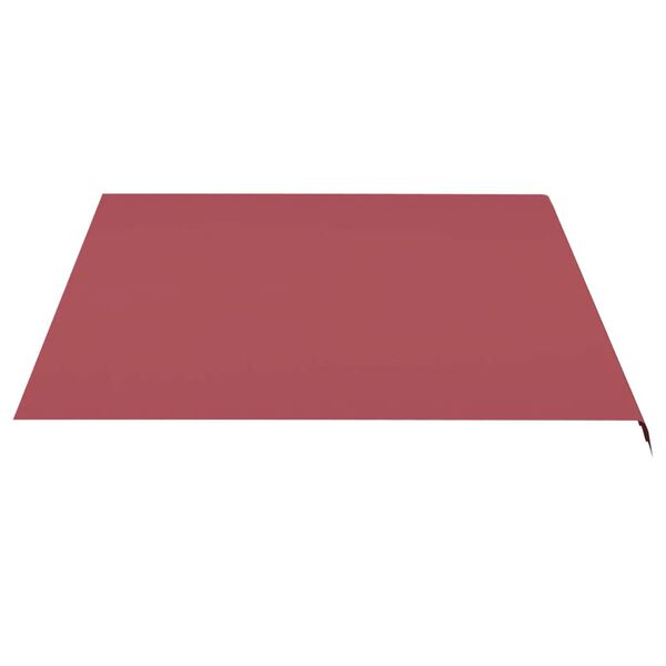 vidaXL Replacement Awning Fabric Burgundy red 100% Polyester with PU coating
