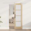vidaXL Sliding Door ORKDAL Natural 24.02 x 78.15 in
