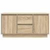vidaXL TV Cabinet Sonoma oak Engineered wood TV Cabinet Rectangular