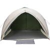vidaXL Tunnel tent with Roof Green 161.42 x 112.20 x 77.95 in Taffeta