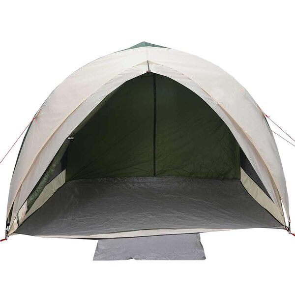 vidaXL Tunnel tent with Roof Green 161.42 x 112.20 x 77.95 in Taffeta