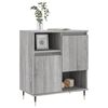 vidaXL Sideboard Gray Sonoma Engineered wood Medium Storage Sideboard