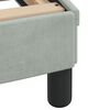 vidaXL Bed Frame Light Grey