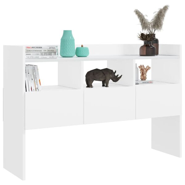 vidaXL Sideboard White Engineered wood Medium Sideboard Rectangular