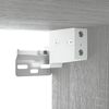 vidaXL Wall Cabinet Set of 2 Grey Sonoma Engineered Wood Standard