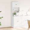 vidaXL Kitchen Cabinet White 23.6"x19.7"x70.9" Engineered Wood