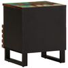 vidaXL Bedside Cabinet Multicolor