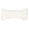 vidaXL Boat Rope Full White 0.16 " 328.1 ' Polypropylene