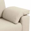 vidaXL Sofa Set 2 pcs Taupe 219 x 77 x 82 cm fabric