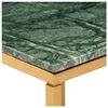 vidaXL Coffee Table Green, Brass