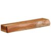 vidaXL Wall Shelves 2 pcs 23.6"x6.7"x3.1" Solid Wood Acacia
