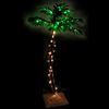 vidaXL Led Tree Green, Brown Steel 47.2 in Lightweight Led Tree