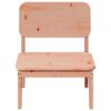 vidaXL Garden Chair Reddish Brown Solid Douglas Fir Wood Medium Durable