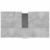 vidaXL Bathroom Cabinet Concrete Grey Engineered Wood