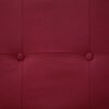 vidaXL Sofa Bed with Armrest Wine Red Fabric