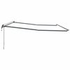 vidaXL Awning Manual Anthracite 177.17" x 118.11" Metal