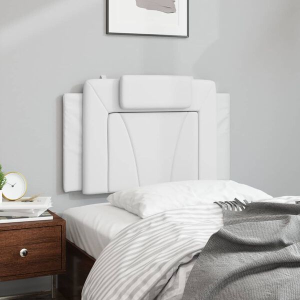 vidaXL Headboard Cushion White