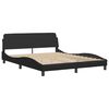 vidaXL Bed Frame Black