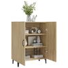 vidaXL Sideboard Sonoma oak Engineered Wood Medium Sideboard