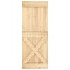 vidaXL Door NARVIK 31.5"x82.7" Solid Wood Pine