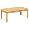 vidaXL Coffee Table Natural wood Solid acacia wood