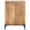 vidaXL Sideboard Natural Mango Wood Solid Mango Wood Standard Sideboard