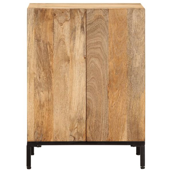 vidaXL Sideboard Natural Mango Wood Solid Mango Wood Standard Sideboard
