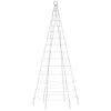 vidaXL LED Christmas Tree Colorful Copper, Iron 70.9 in height