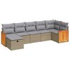 vidaXL Garden Sofa Set Beige