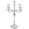 vidaXL Candle Holder Silver 29 x 29 x 40 cm Aluminium