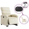 vidaXL Electric Stand Up Recliner Chair Cream