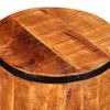 vidaXL Stool Unique piece Rough mango wood Medium Long-lasting Stool
