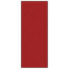 vidaXL Doormat Red and Black 47.2" x 118.1" Polypropylene and vinyl