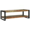 vidaXL Coffee Table Multicolour 120 x 50 x 38 cm solid reclaimed wood